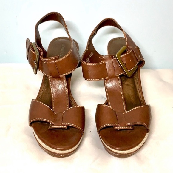 Naturalizer Wedges Shoes Brown Size 8.5 - Picture 2 of 16